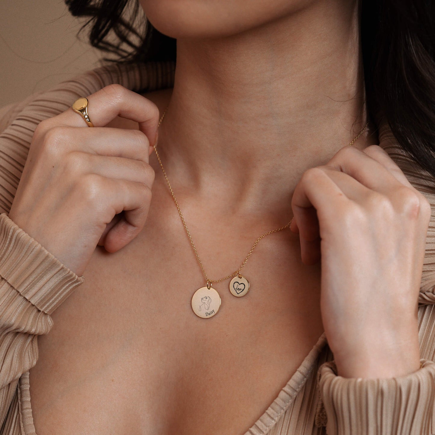 Disc Necklace